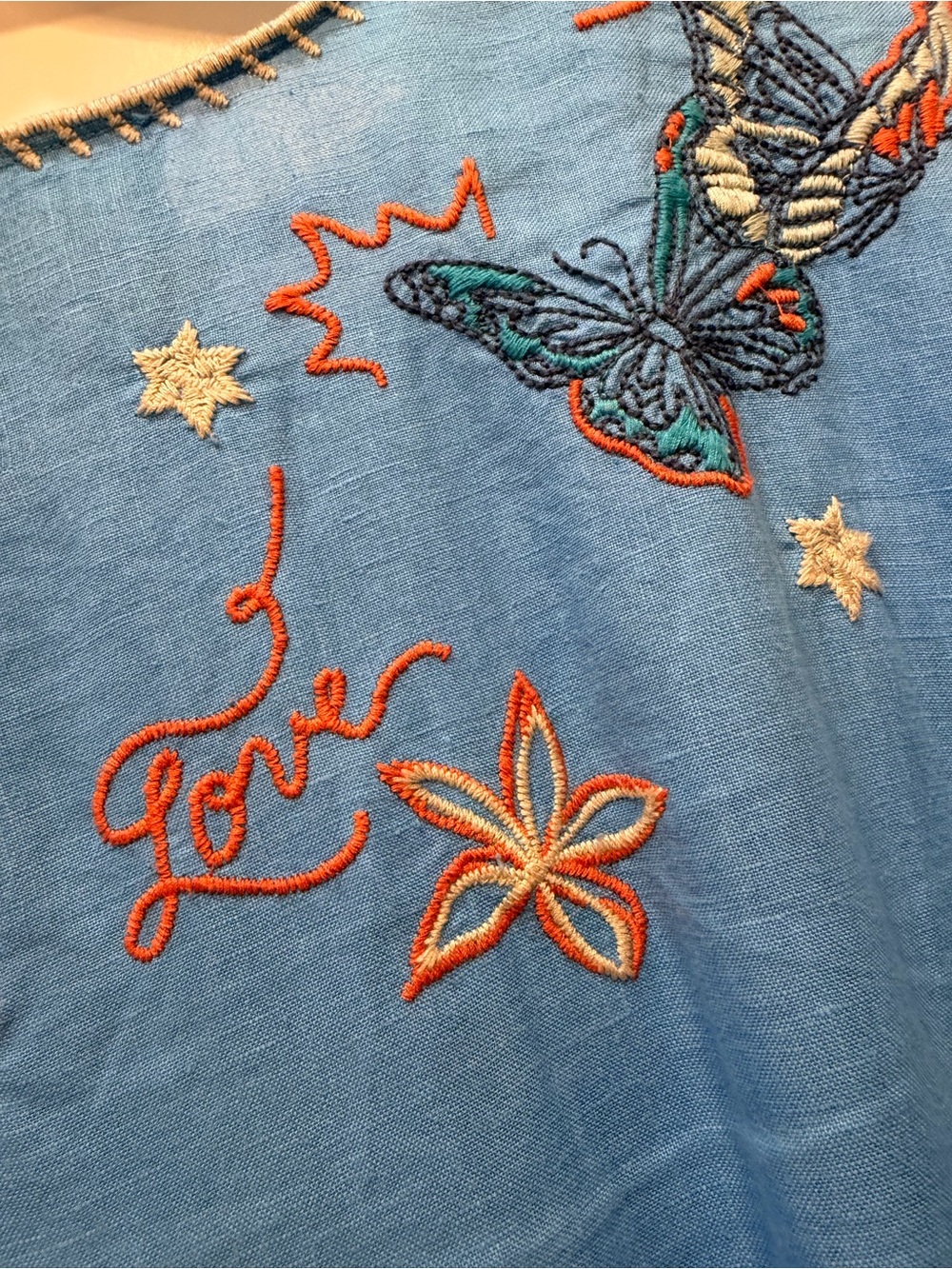 Johnny Was dress, embroidered XL - Picture 4 of 5